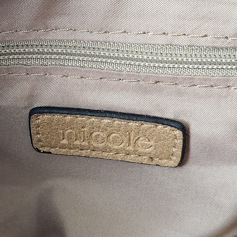 Nicole Miller Tan Shoulder Bag - Picture 4 of 11